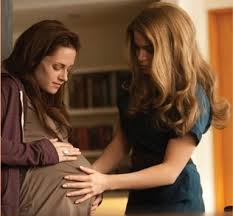 Rosalie and Bella pregnant