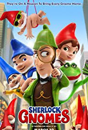 SHERLOCK GNOMES – FUN TAKE OFF ON THE CLASSIC HOLMES MYSTERY